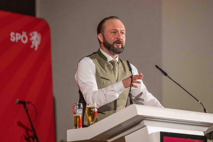 Styrian SPÖ leader Max Lercher