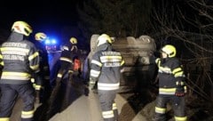 Die Feuerwehren waren mit über 30 Mann im Einsatz.