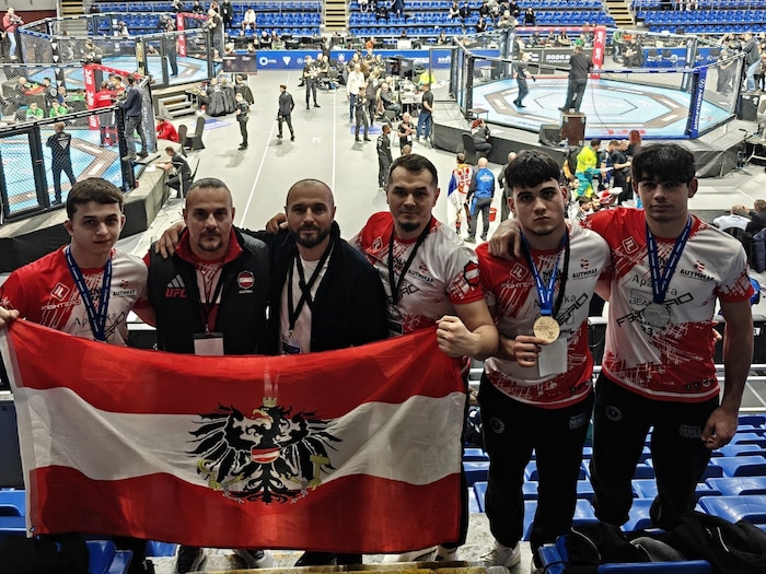 Nur ein kleiner Teil des erfolgreichen Teams aus Österreich.