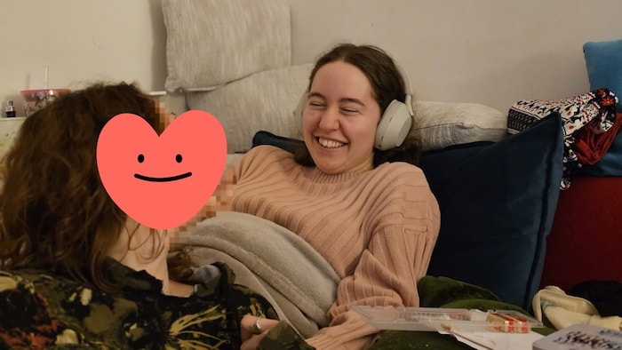 ... trotz der schweren Lebensumstände hat Lisa ihr Lächeln nie verloren.