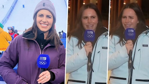 TV-Reporterin Danika Mason sorgte mit ihrem Alko-Auftritt für Aufsehen.