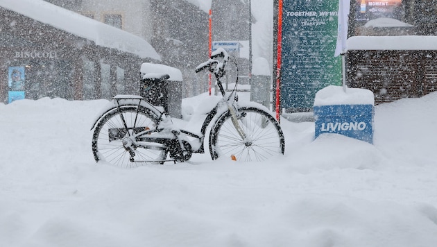 In Italien versinkt eine kleine Gemeinde im Süden derzeit im Schnee (Archivbild).