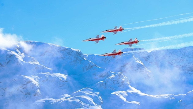 Die Patrouille Suisse darf noch einmal ausfliegen.