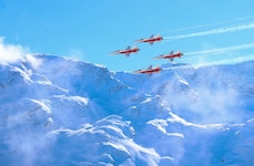 Die Patrouille Suisse darf noch einmal ausfliegen. 