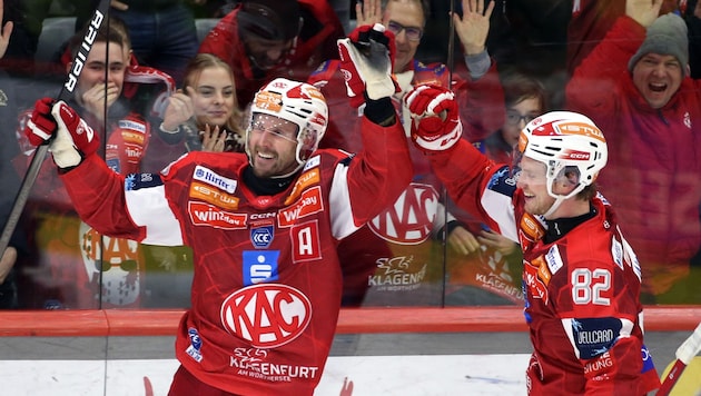 Der KAC hat Jan Mursak wieder zum Lächeln gebracht