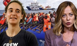 Die damalige Sea-Watch-Kapitänin Carola Rackete aus Deutschland strengte mit tatkräftiger ...