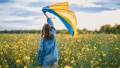 Vertriebene Ukrainer nehmen das Angebot an Deutschkursen engagiert in Anspruch.