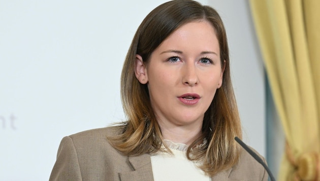 Familienministerin Claudia Bauer (ÖVP)