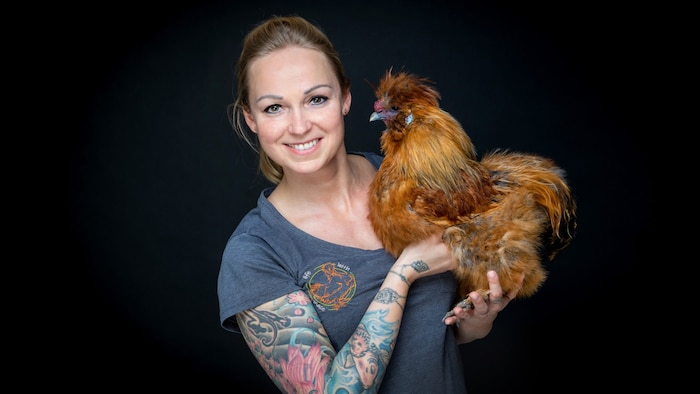 Anges Giespert ist eine von 40 Absolventinnen, die sich in den Dienst stellen, wenn Hilfe ...