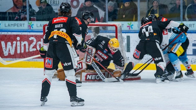 Gegen die Black Wings blieben die Pioneers Vorarlberg im zweiten Spiel in Serie ohne Torerfolg.