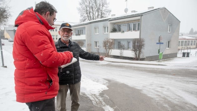 Beim Lokalaugenschein der „Krone“ schildern die Bewohner ihre Eindrücke.