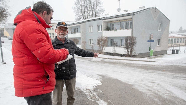 During the "Krone" newspaper's visit to the scene, residents describe their impressions.