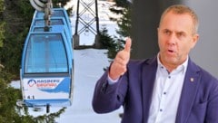 Klaus Kramesberger, Bürgermeister von Grünau, ist federführend bei der Kritik. Er hat aber auch ...