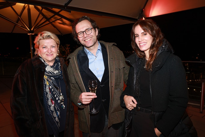 Für die gute Sache: Immo-Lady Marlies Muhr mit Mark und Carolina Porsche