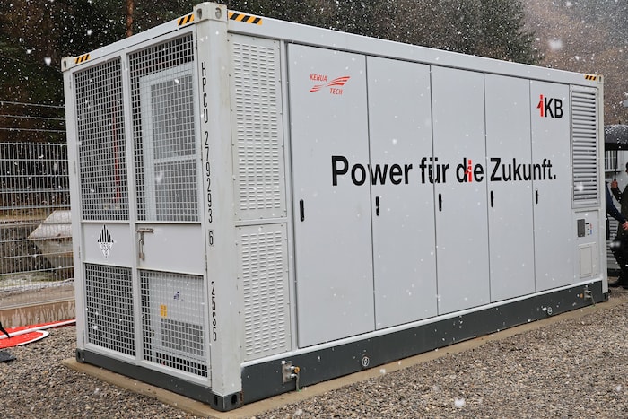 In diesem Container steckt viel Energie.