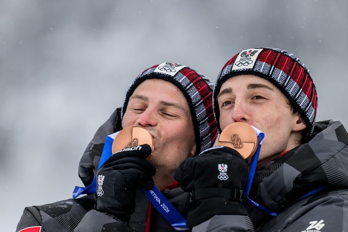 Freude über die Bronzemedaille!