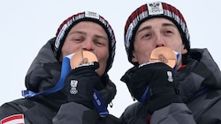 Am Ende durften Stefan Rettenegger und Johannes Lamparter doch noch über Edelmetall jubeln.
