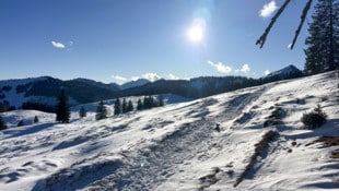 „Frau Holle“ zeigt sich noch einmal von ihrer fleißigen Seite.