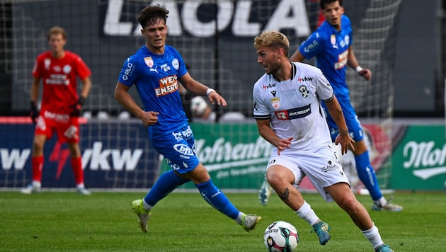 Im ersten Aufeinandertreffen mit dem FAC im Herbst punkteten Johannes Tartarotti & Co. beim 1:1 ...