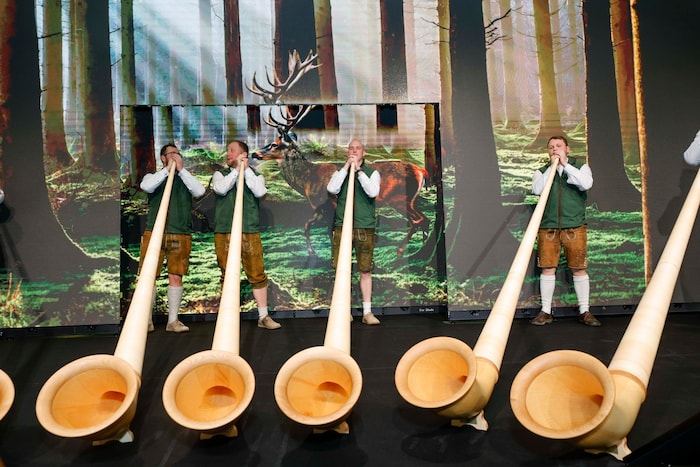 Auch die passende musikalische Untermalung darf bei der Jagdmesse nicht fehlen.