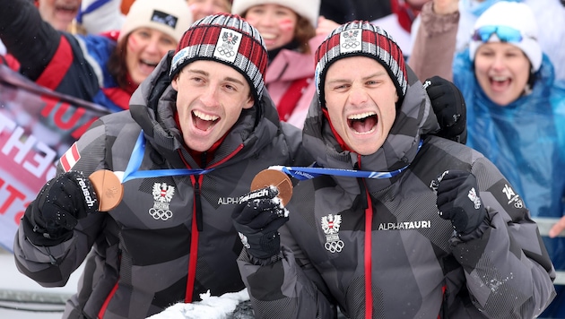 Mit Stefan Retteneggers und Johannes Lamparters Bronzemedaille ist die Edelmetallausbeute von ...