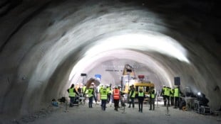 Bauarbeiten im Tunnel sind schon fertiggestellt. Archivbild. 