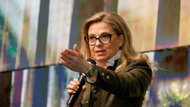 Christa Kummer moderierte erstmals die Eröffnung der Hohen Jagd.