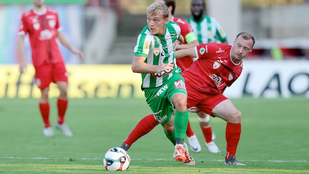 Im ersten Saisonduell im vergangenen August unterlagen Fabian Gmeiner & Co. beim KSV mit 1:3.