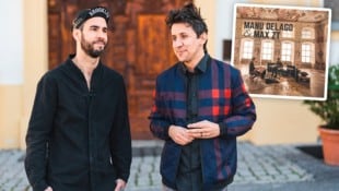 Zwei, die sich gefunden haben. Manu Delago (l.) und Max ZT vermischten auf ihrem Album „Deuce“ ...
