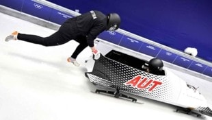 Bob-Pilotin Katrin Beierl (32) zählt in ihrem letzten Olympia- Rennen zum Kreis der Außenseiter.