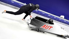 Bob-Pilotin Katrin Beierl (32) zählt in ihrem letzten Olympia- Rennen zum Kreis der Außenseiter.