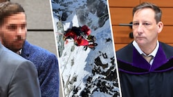 Nach mehr als 13 Stunden fällte Richter Norbert Hofer (rechts) ein Urteil im Marathon-Prozess um ...