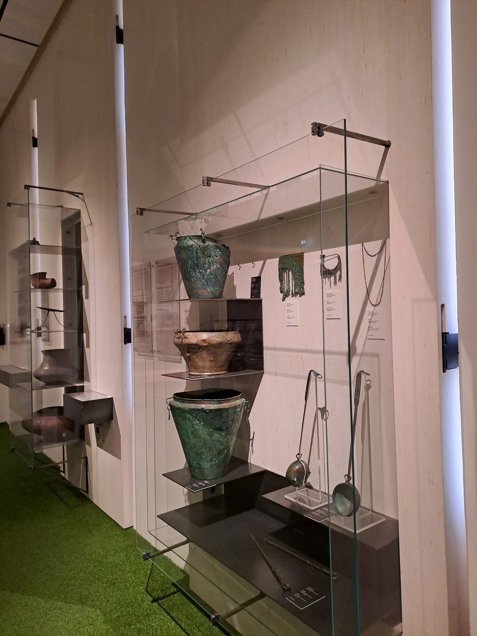 Bierbrauergebinde aus der Bronzezeit: Um 800 v. Chr. wurde es für Riten, beispielsweise als ...