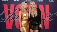 Karin Kildow (l.) mit Schwester Lindsey Vonn