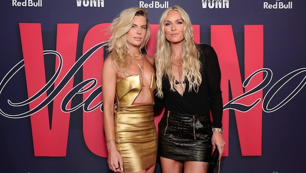Karin Kildow (l.) mit Schwester Lindsey Vonn