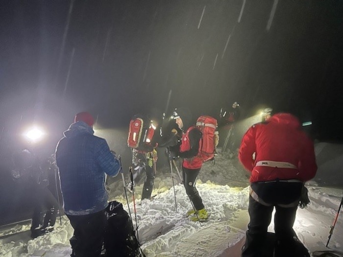 Bei schwierigen Bedingungen mussten die Bergretter ausrücken.