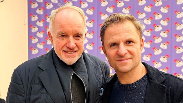 Immobilien- Entwickler und jetzt Produzent: Marius Fortelni mit Philipp Hochnmair.