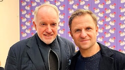 Immobilien- Entwickler und jetzt Produzent: Marius Fortelni mit Philipp Hochnmair.