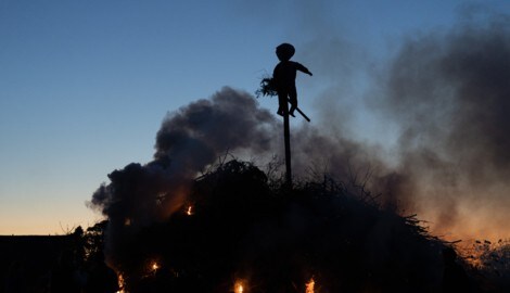 Funkenabbrennen im Ländle.