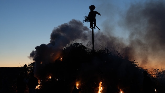 Funkenabbrennen im Ländle.