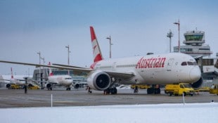 Acht Flieger der Austrian Airlines landeten am Freitag am Ausweichflughafen Linz.