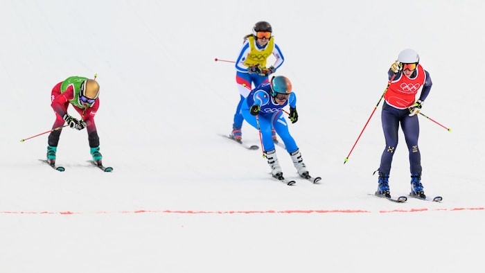 Katrin Ofner (l.) schied im Viertelfinale aus.