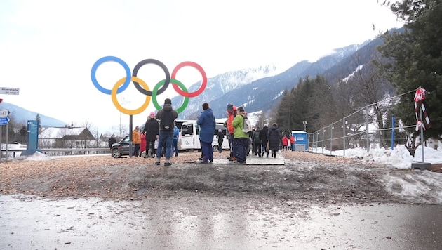 Das Flair abseits der Bewerbe ist nicht berauschend