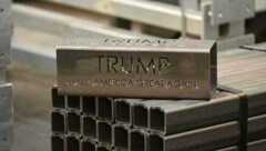 Der US-Präsident bevorzugt amerikanischen Stahl.