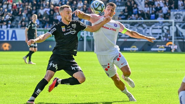 Ex-Altacher Manfred Fischer (r.) hat viel Respekt vor Mike Bähre (l.) & Co.
