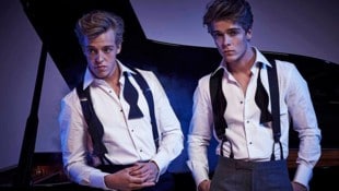 Zu Gast im Wiener Musikverein: die Niederländer Lucas, 32, (li.) und Arthur, 29, Jussen 