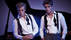 Zu Gast im Wiener Musikverein: die Niederländer Lucas, 32, (li.) und Arthur, 29, Jussen 