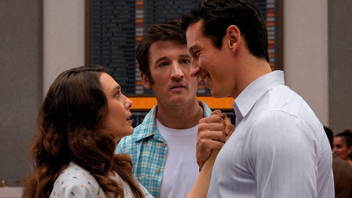 Olsen muss sich zwischen Ehemann 1 (Turner) und Ehemann 2 (Teller) etnscheiden.