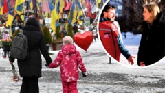 Trotz großer Trauer um unzählige Kriegsopfer stellen sich die Ukrainer weiter beherzt Putin ...