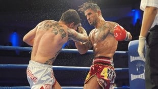 Fadi Merza (re.) kämpft am 2. Mai in Wien.